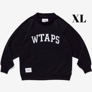 XL 黒 WTAPS COLLEGE / MOCK NECK / COPO-