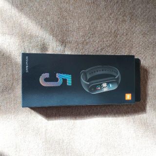 未使用 Xiaomi Mi Band 5 ブラック 保護シール付 グローバル版(その他)