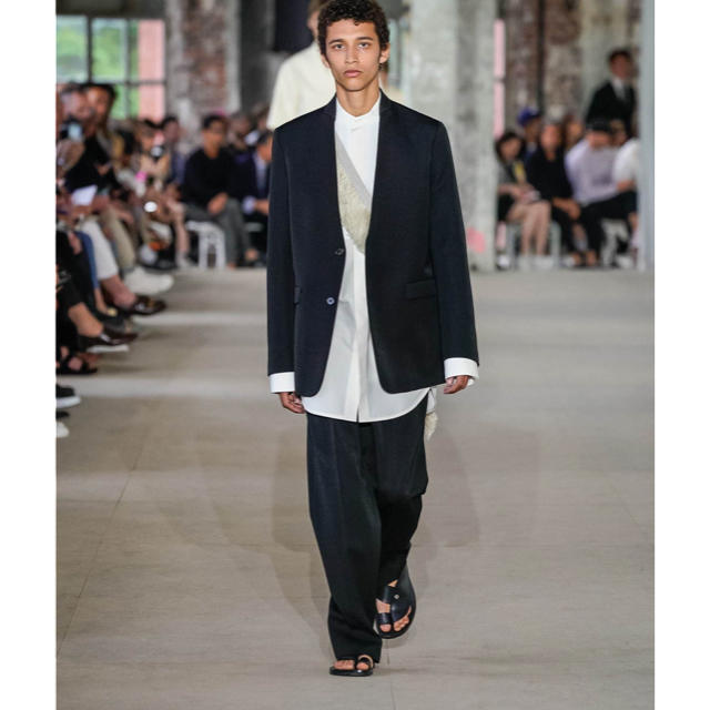 Jil Sander(ジルサンダー)のJIL SANDER 20ss ノーカラージャケット メンズのジャケット/アウター(テーラードジャケット)の商品写真