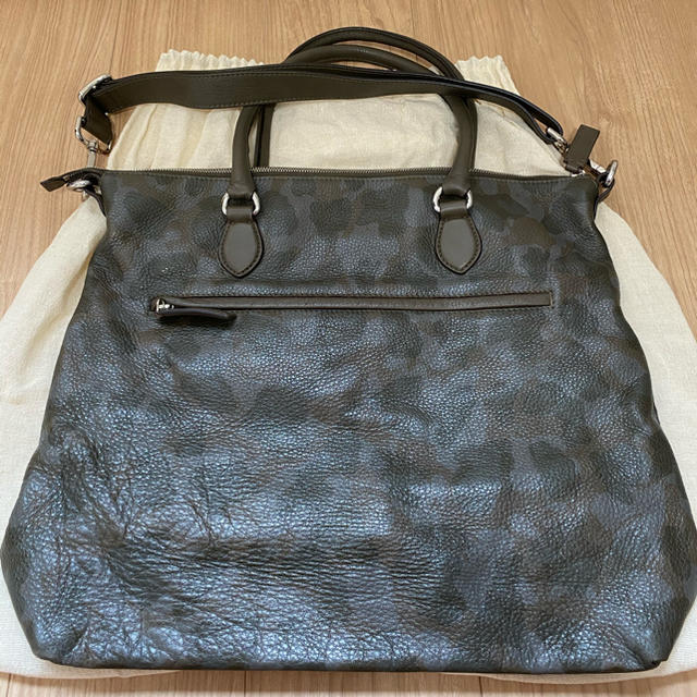 ザネラート ZANELLATO カモフラ柄 2wayトートバッグ - トートバッグ