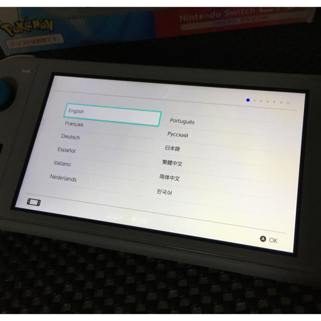 Nintendo Switch(ニンテンドースイッチ)のNintendo switch lite ザシアン ザマゼンタ エンタメ/ホビーのゲームソフト/ゲーム機本体(携帯用ゲーム機本体)の商品写真