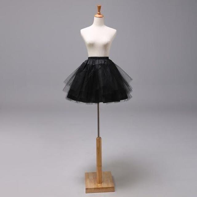 黒★花嫁 ウェディングドレス ミニパニア 3リム パニエ zgyx013 レディースのスカート(その他)の商品写真
