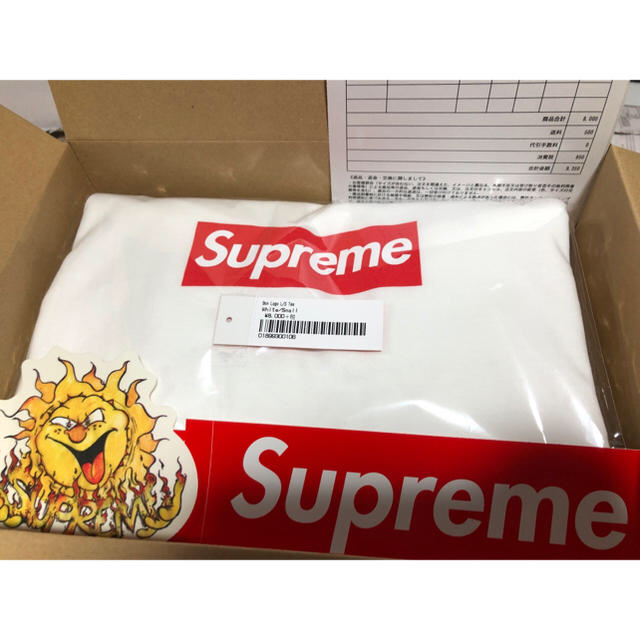 supreme BoxLogo L/S Tee  STシャツ/カットソー(七分/長袖)