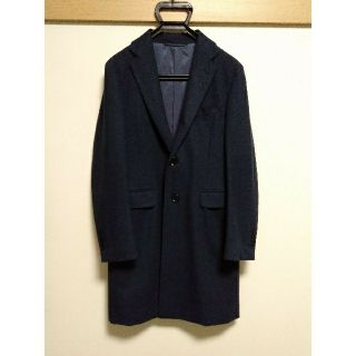 ロロピアーナ(LORO PIANA)のチェスターコート ネイビー メンズ UNITED ARROWS ロロピアーナ(チェスターコート)