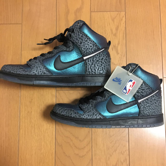 nike sb dunk high black sheep hornet