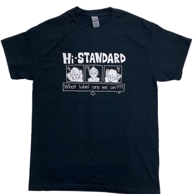 ハイスタ　ハイスタンダード　Hi-STANDARD Ｔシャツ　Lサイズ