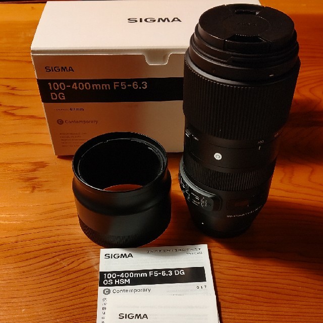 SIGMA(シグマ)のSIGMA 100-400mm F5-6.3 DG Contemporary　 スマホ/家電/カメラのカメラ(レンズ(ズーム))の商品写真