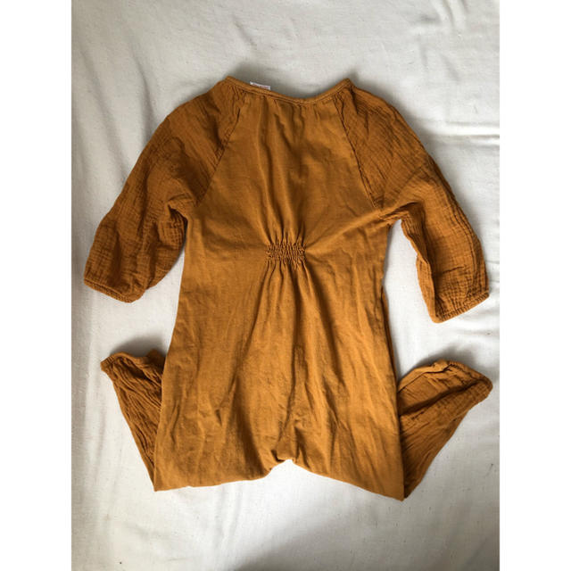 ZARA KIDS(ザラキッズ)の美品 ZARA ジャンプスーツ 18-24m キャメル オールインワン キッズ/ベビー/マタニティのキッズ/ベビー/マタニティ その他(その他)の商品写真