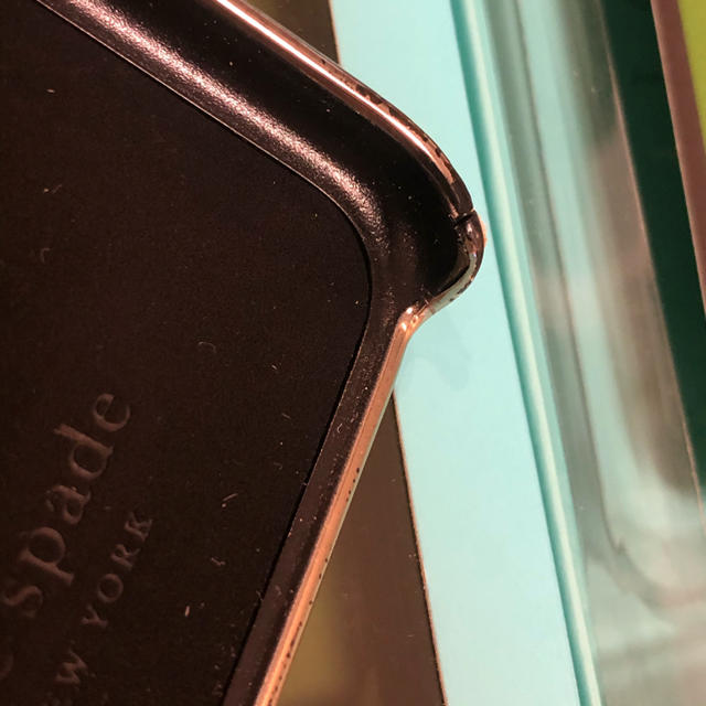 kate spade new york(ケイトスペードニューヨーク)の【難あり】ケイトスペード  iPhoneXS/Xスマホケース スマホ/家電/カメラのスマホアクセサリー(iPhoneケース)の商品写真