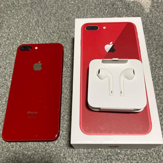 アイフォーン(iPhone)のiPhone 8 Plus 256GB product red(スマートフォン本体)