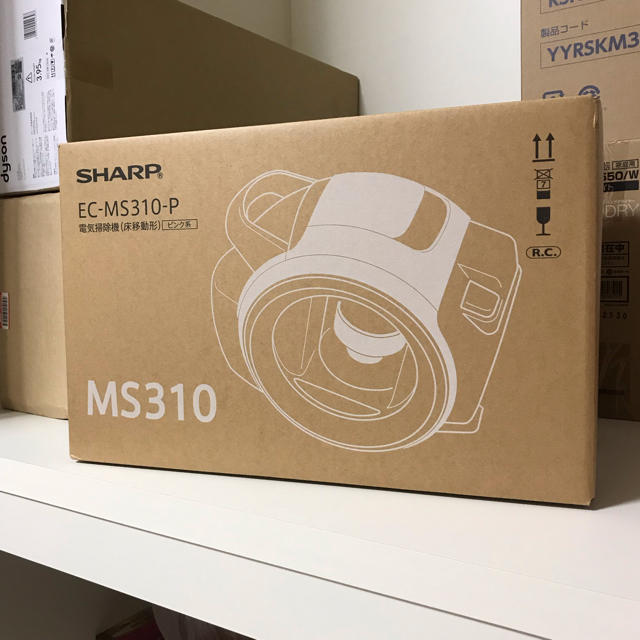 新品未開封 シャープ　掃除機　EC-MS310 ピンク系