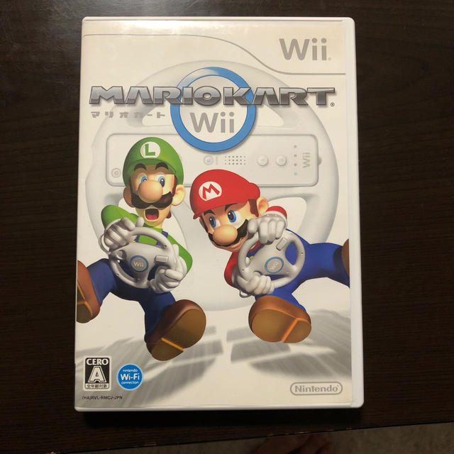 Wii(ウィー)の「マリオカートWii」 エンタメ/ホビーのゲームソフト/ゲーム機本体(家庭用ゲームソフト)の商品写真