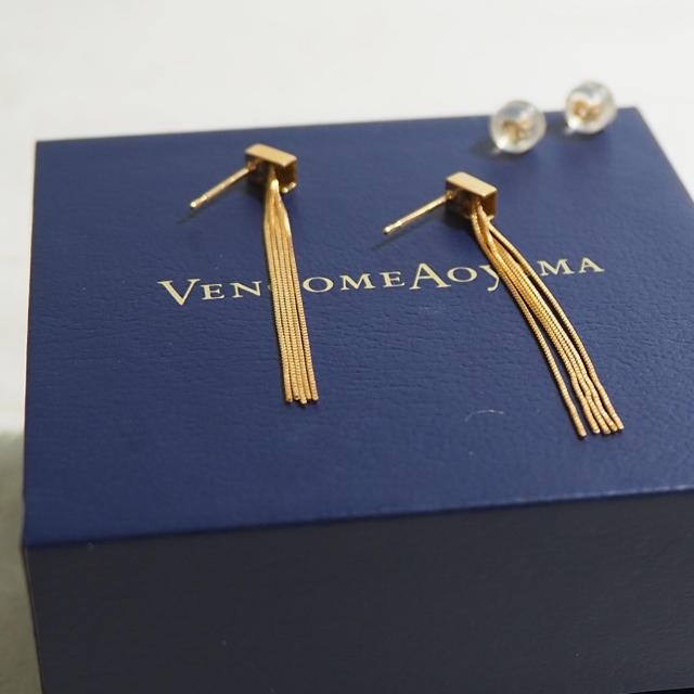 K18イエローゴールド フリンジピアス/VENDOME AOYAMA
