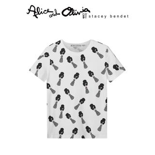 アリスアンドオリビア(Alice+Olivia)の❤️ ★Alice olive 2020新作　新品  白シャツ(Tシャツ(半袖/袖なし))