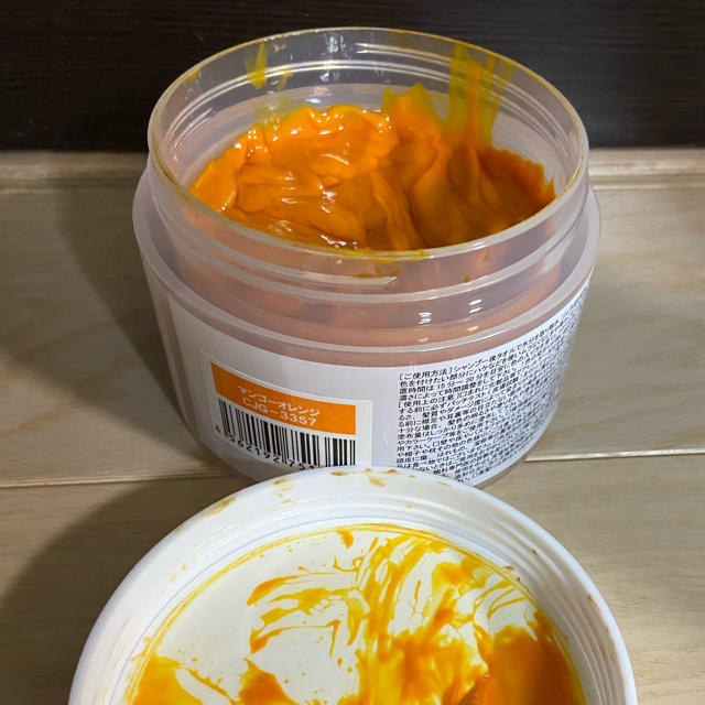 エンシェールズ カラーバター トリートメント マンゴーオレンジ(200g) コスメ/美容のヘアケア/スタイリング(カラーリング剤)の商品写真