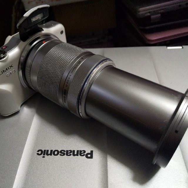 【良品】Panasonicミラーレス一眼GF3 40-150mm望遠レンズ | フリマアプリ ラクマ