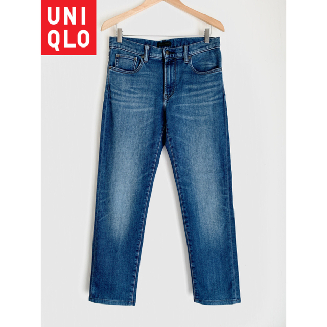 UNIQLO(ユニクロ)のUNIQLO スリム テーパード ストレッチ デニム ヒートテック ジーンズ メンズのパンツ(デニム/ジーンズ)の商品写真