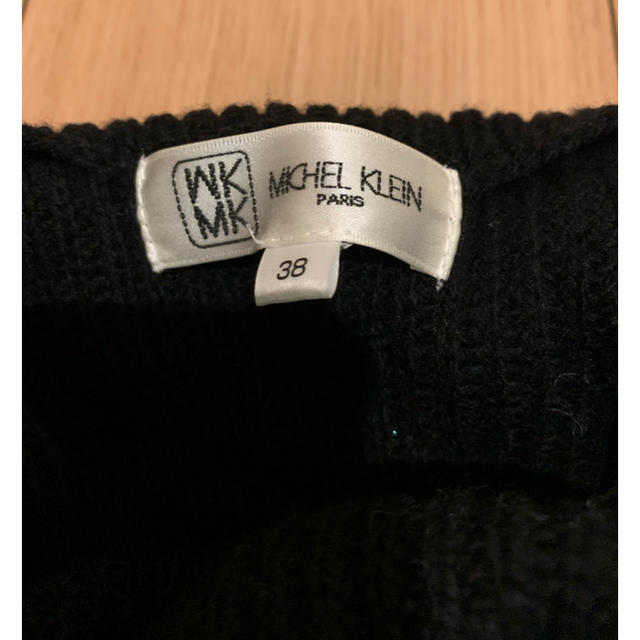 MICHEL KLEIN(ミッシェルクラン)のミッシェルクラン　レディースニットポンチョ レディースのトップス(ニット/セーター)の商品写真