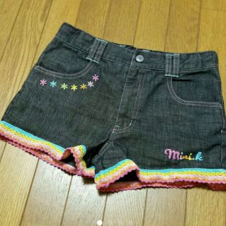 ミニケー(MINI-K)の130cm❤MINI-Kデニムショーパン(パンツ/スパッツ)