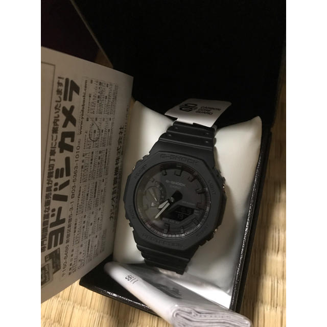 新品未使用 CASIO G-SHOCK GA-2100-1A1JF腕時計(デジタル)