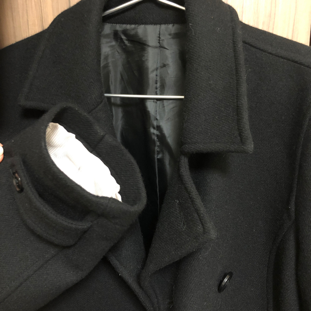 EASTBOY(イーストボーイ)のイーストボーイ　Pコート　ブラック レディースのジャケット/アウター(ピーコート)の商品写真