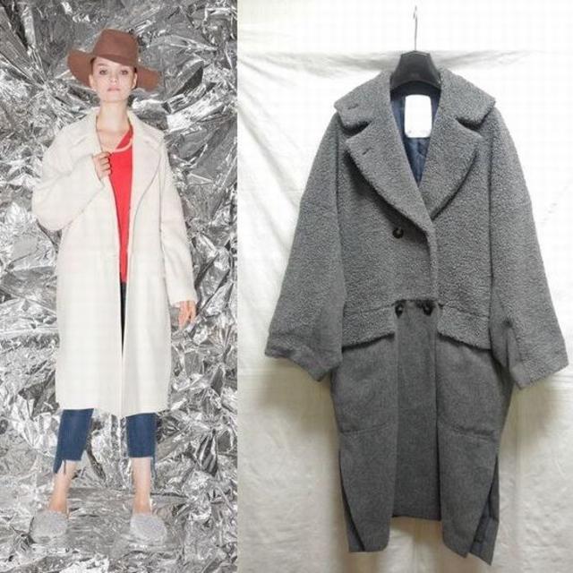ENFOLD - elendeek SHEEP JERSEY BLOCKING COAT コート