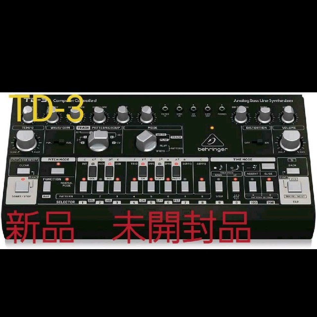 ベリンガー Behringer アナログベースラインシンセサイザー TD-3-B