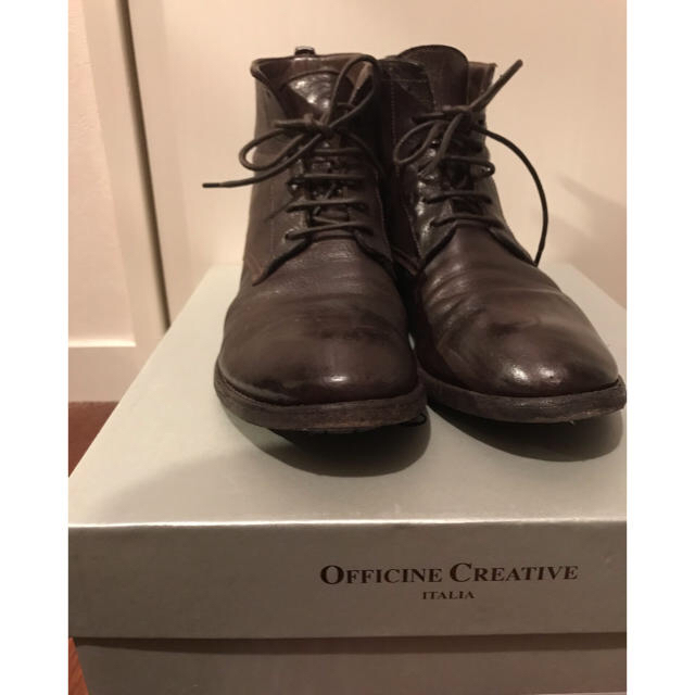 OFFICINE CREATIVE レースアップアンクルブーツ サイズ：37 1