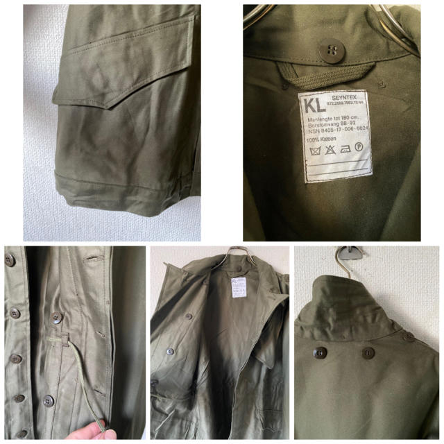 Maison Martin Margiela(マルタンマルジェラ)のdead stock vintage オランダ軍 m-65型 軍モノ ジャケット メンズのジャケット/アウター(ミリタリージャケット)の商品写真