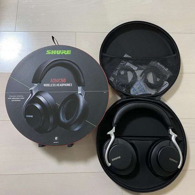 SHURE シュア AONIC 50 SBH2350-BK-J ブラック 当店の記念日 50%割引