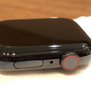 アップルウォッチ(Apple Watch)のApple Watch‎ series 5 44mm スペースブラックステンレス(その他)