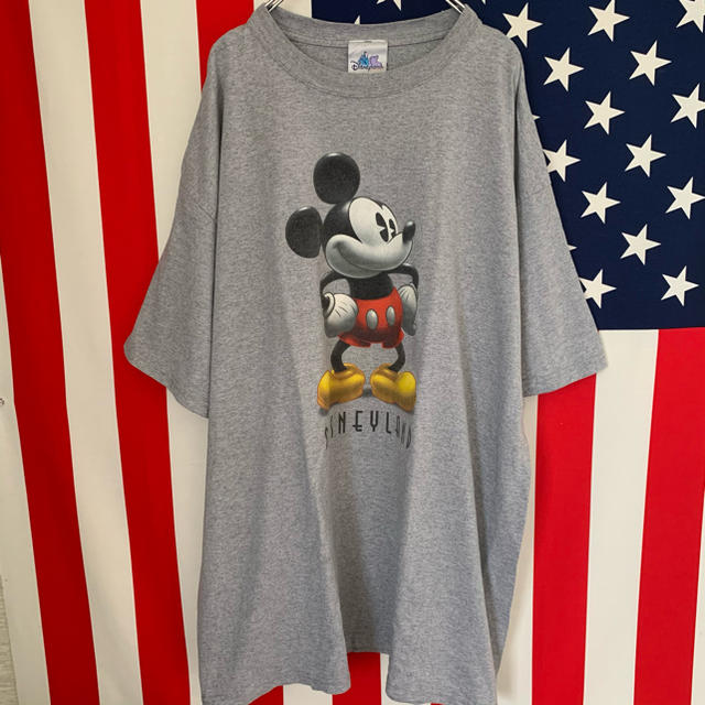 Disney(ディズニー)のUSA古着  ディズニー  ミッキーマウス  BIG Tシャツ  2X メンズのトップス(Tシャツ/カットソー(半袖/袖なし))の商品写真