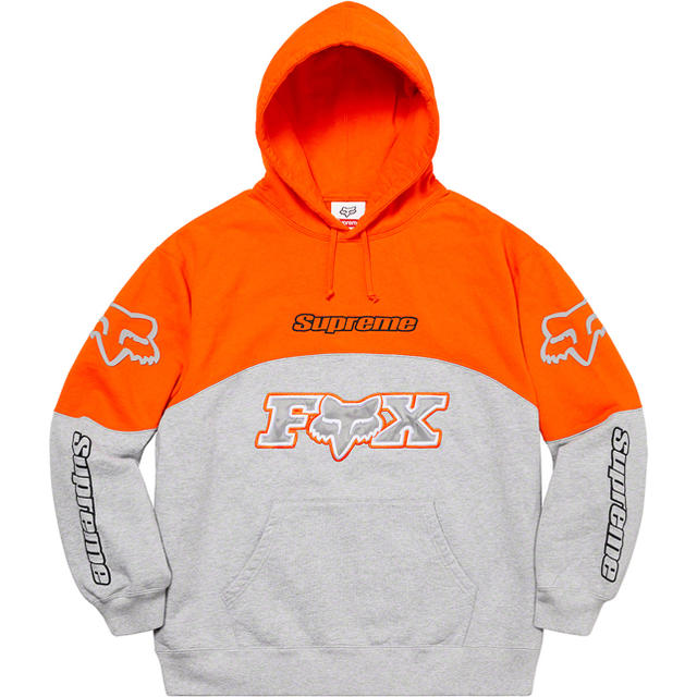 Supreme(シュプリーム)のS Supreme®/Fox® Racing Hooded Sweatshirt メンズのトップス(パーカー)の商品写真