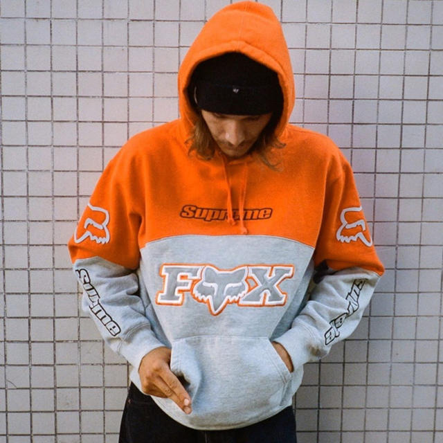 S Supreme®/Fox® Racing Hooded Sweatshirt