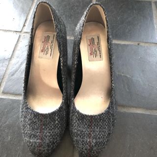 ハリスツイード(Harris Tweed)の★ハリスツイードxしまむら★ ツイードパンプス(ハイヒール/パンプス)