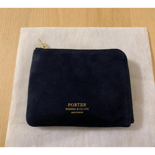 ＜PORTER（ポーター）＞ DOUBLE L-ZIP WALLET/財布