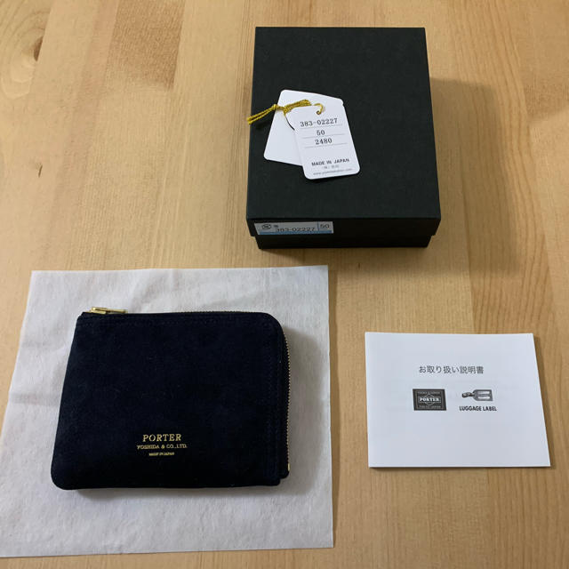 <PORTER(ポーター)> DOUBLE L-ZIP WALLET/財布
