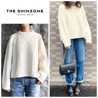 シンゾーン(Shinzone)のTHE SHINZONE シンゾーン ケーブルニット アランニット(ニット/セーター)