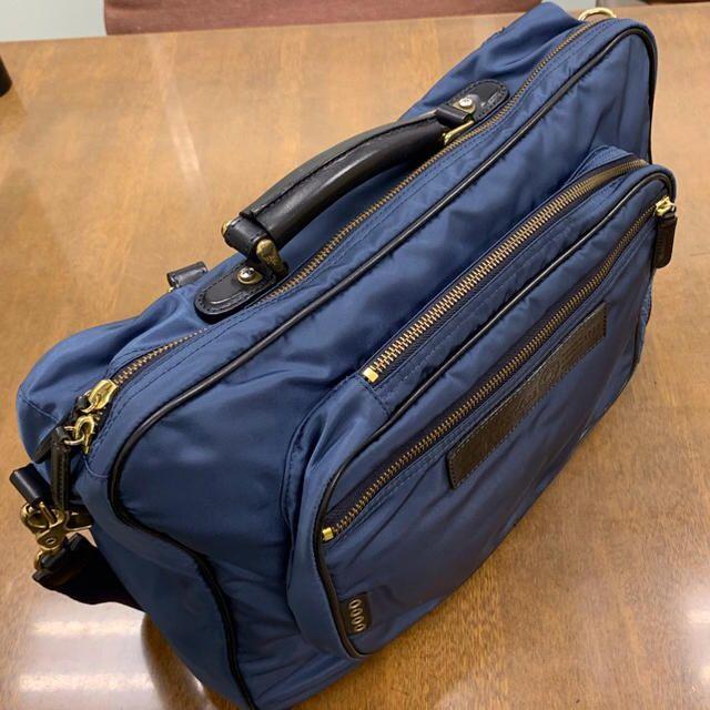 Felisi(フェリージ)の【大幅値下げ】 Felisi 3ウェイビジネスバッグ　ダークブルー×ネイビー メンズのバッグ(ビジネスバッグ)の商品写真