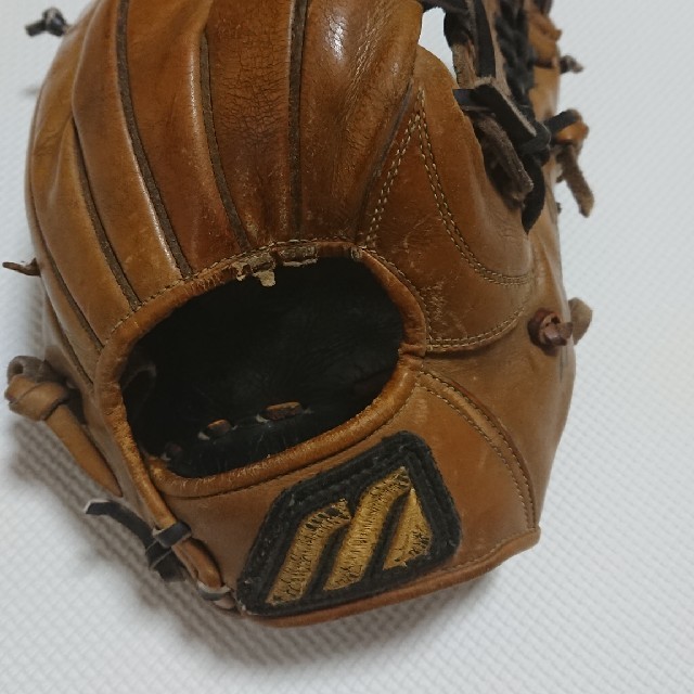 MIZUNO(ミズノ)のミズノプロ硬式外野手用(中古) スポーツ/アウトドアの野球(グローブ)の商品写真