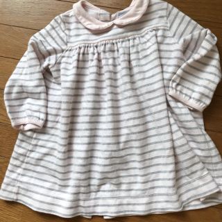 プチバトー(PETIT BATEAU)のプチバトー　ワンピース　24M(ワンピース)