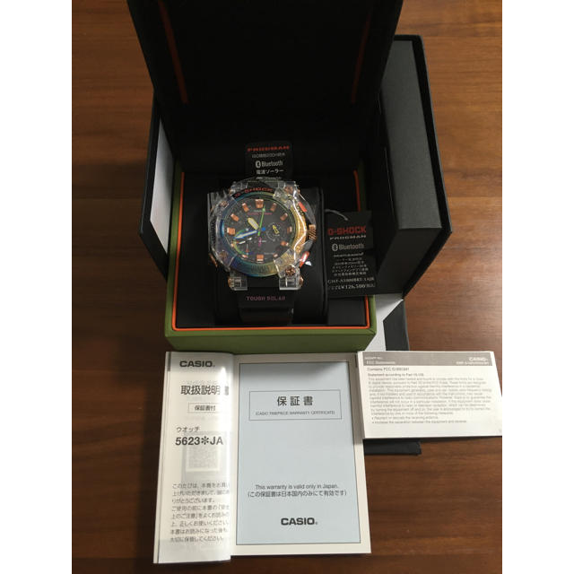 ■商品名 CASIO G-SHOCK ボルネオ虹蛙 GWF-A1000BRT