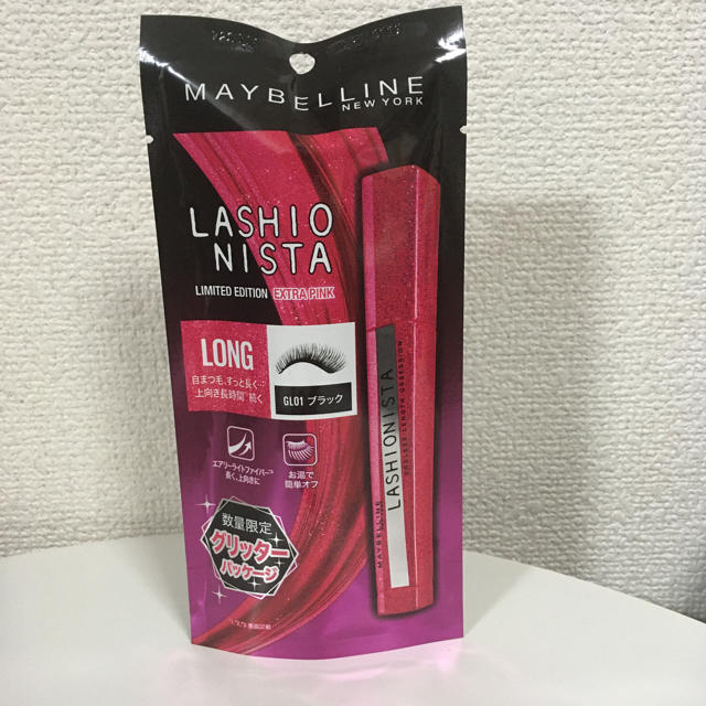 MAYBELLINE(メイベリン)のメイベリン ラッシュニスタ N GL01ブラック コスメ/美容のベースメイク/化粧品(マスカラ)の商品写真