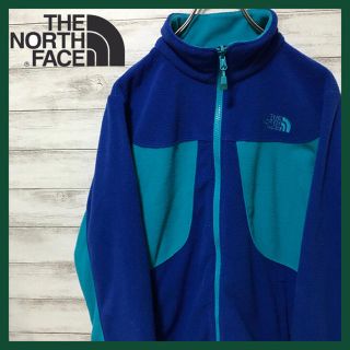 ザノースフェイス(THE NORTH FACE)の大人気　ノースフェイス　好配色バイカラー　フリース　ジャケット(その他)