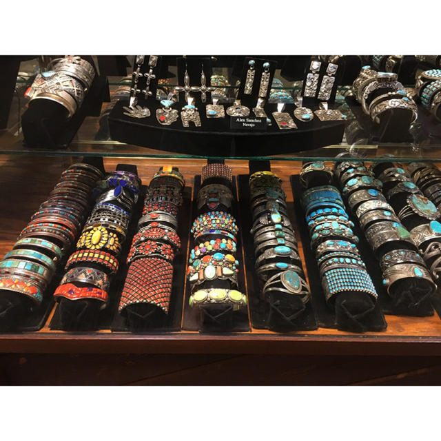 RRL - 超希少&美品!Navajo ナバホ ビンテージターコイズブレスレット1930’s