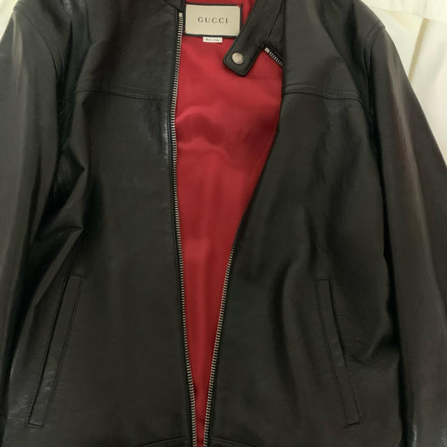 最終値下げ Gucci - グッチ レザージャケット レザージャケット - www
