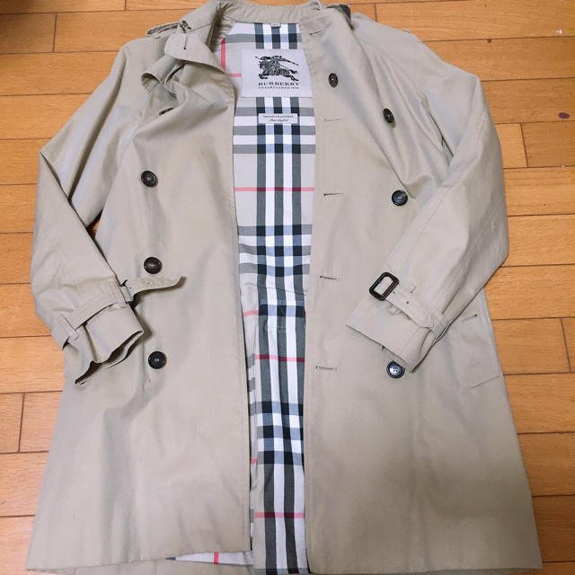 BURBERRY(バーバリー)のikop様専用正規品　バーバリートレンチコート　14y レディースのジャケット/アウター(トレンチコート)の商品写真