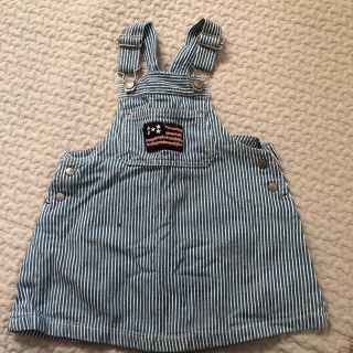 ベビーギャップ(babyGAP)のbaby GAP デニム ジャンパースカート　80〜90(スカート)