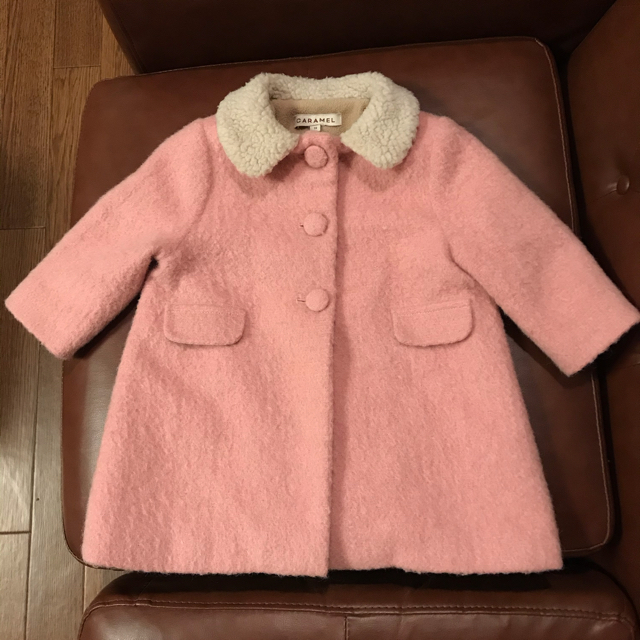 caramel babyandchild キャラメル ピンク コート 2歳 | フリマアプリ ラクマ