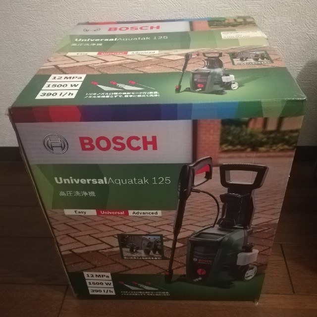 新品未開封品　ボッシュBOSCH　高圧洗浄機　UA125DIY